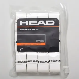 HEAD PRIME TOUR 12 PCS PACK OVERGRIP WHITE