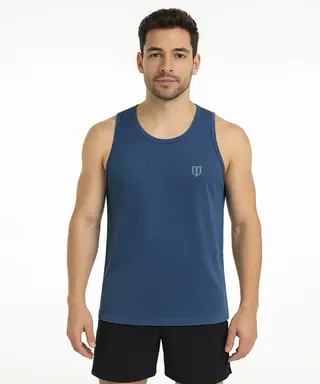 UNIPRO MEN REGULAR KAPPA SINGLETS OIL BLUE XL