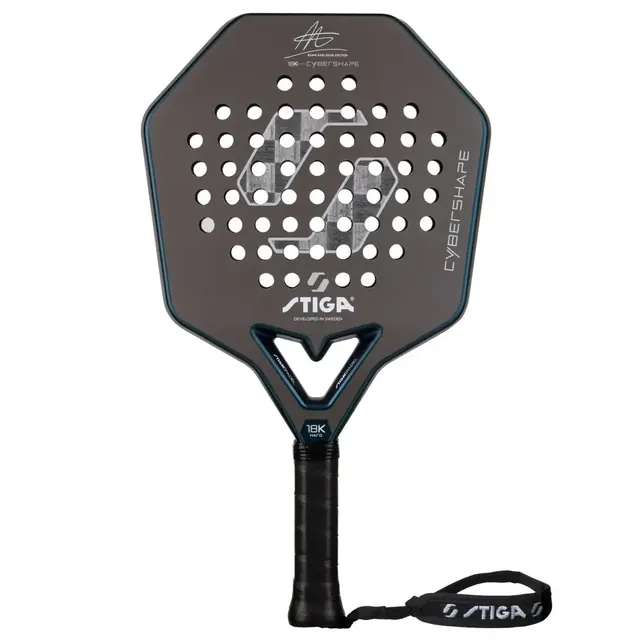 STIGA PADEL RACKET 18K HARD ADAM EDITION CYBERSHAPE