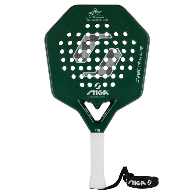 STIGA PADEL RACKET 18K  X HARD ADAM EDITION CYBERSHAPE