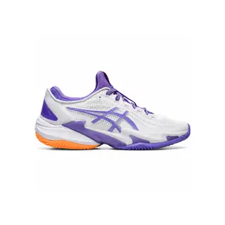 ASICS COURT FF 3 CLAY WOMEN WHITE SUN CORAL