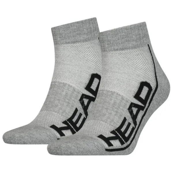 HEAD PERFORMANCE QUARTER 2P UNISEX(grey)