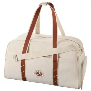 WLSON ROLAND GARROS 2025 DUFFEL CREAM CLAY