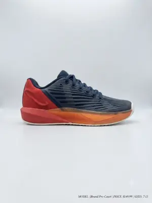 UNIQUE SHOES PRO UN 4 BLUE RED