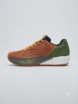 UNIQUE PRO UN4 SHOES  DARK YELLOW DARK GREEN