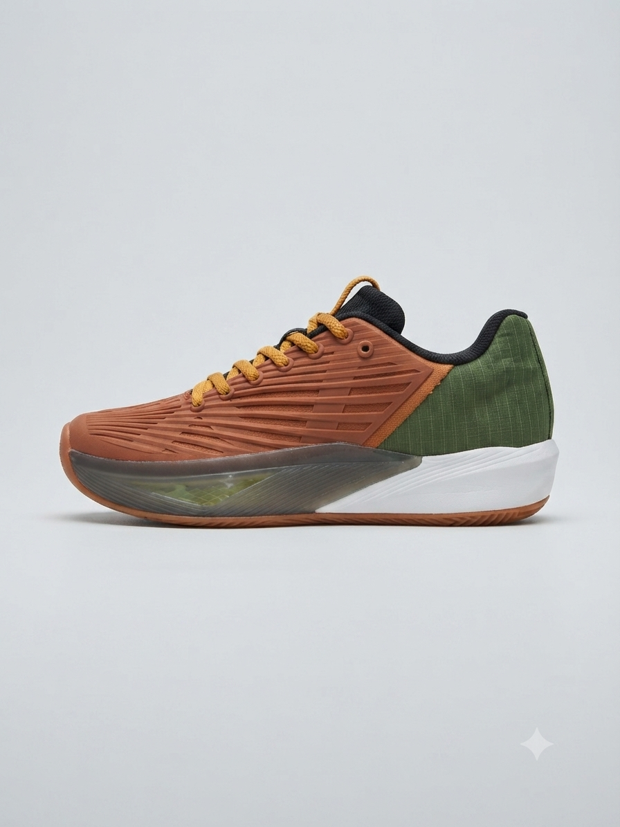 UNIQUE PRO UN SHOES 4 DARK YELLOW DARK GREEN