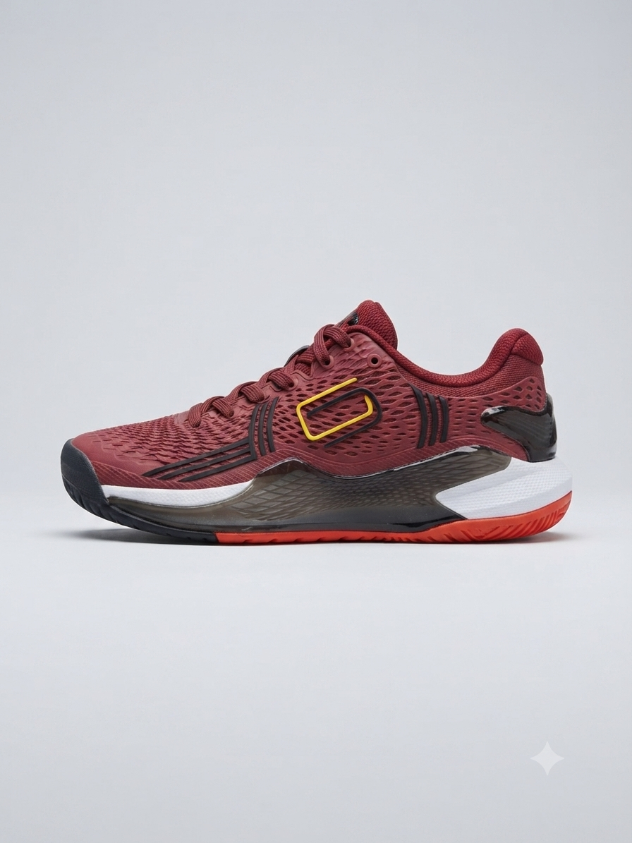 UNIQE SHOES PRO UN 1 RED BLACK WHITE