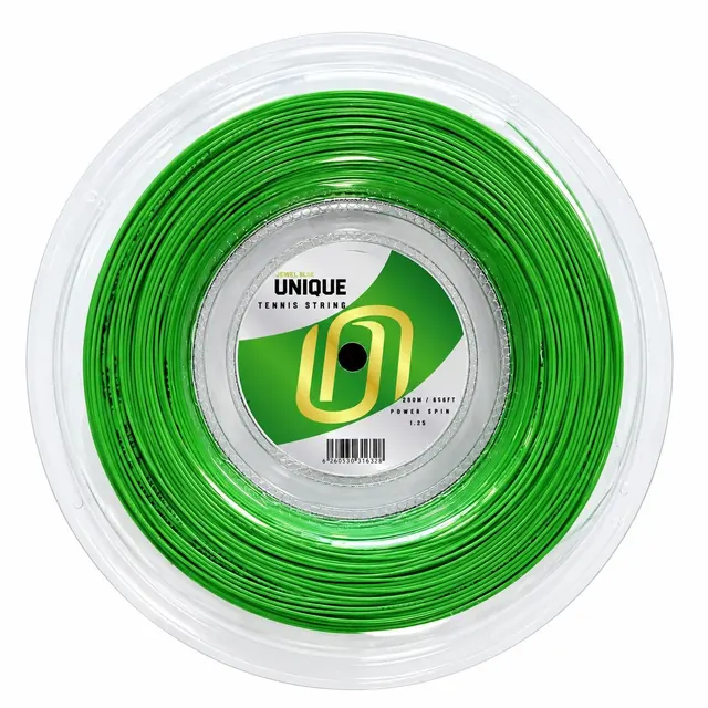 UNIQUE TENNIS STRING POWER SPIN 1.25 GREEN