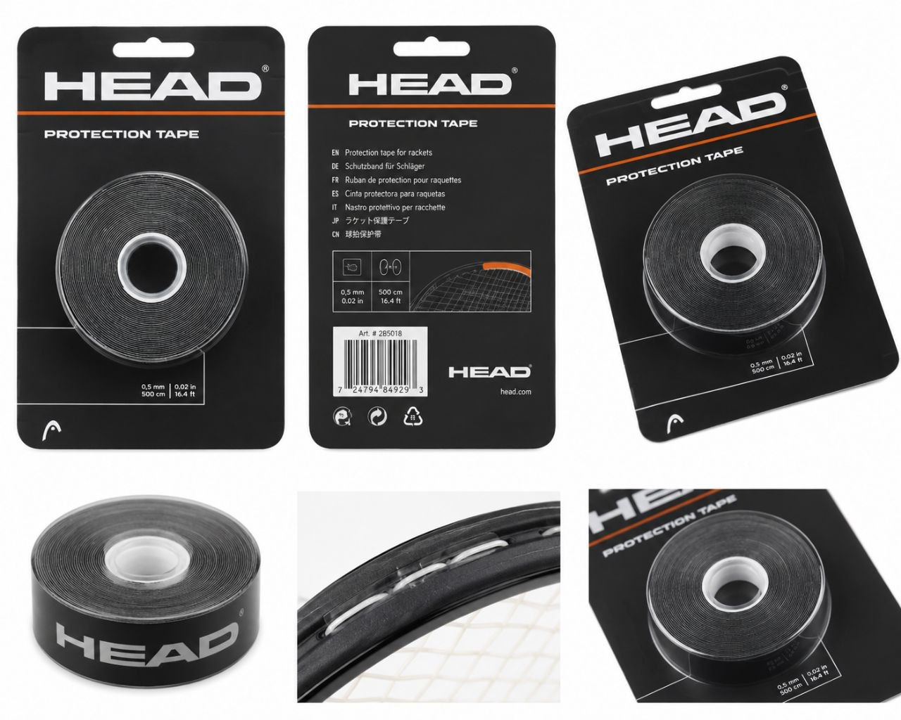 head protection tape