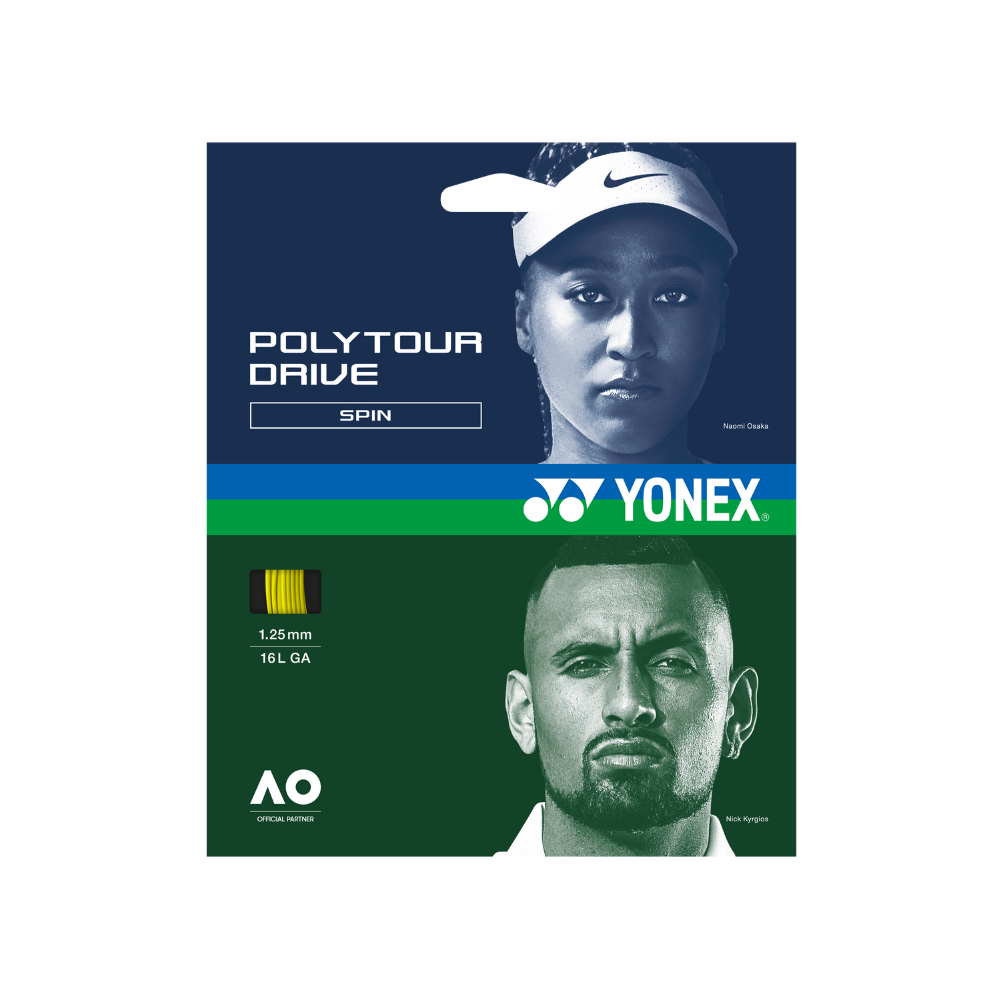 YONEX STIRING POLYTOUR PRO 1.25 MM FLASH YELLOW