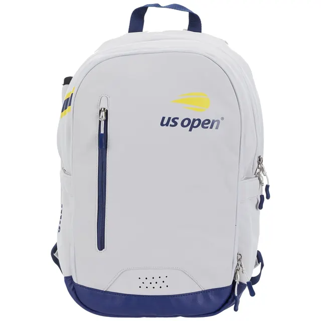 WILSON US OPEN TOUR BACKPACK GREY/BLUE/YELLOW