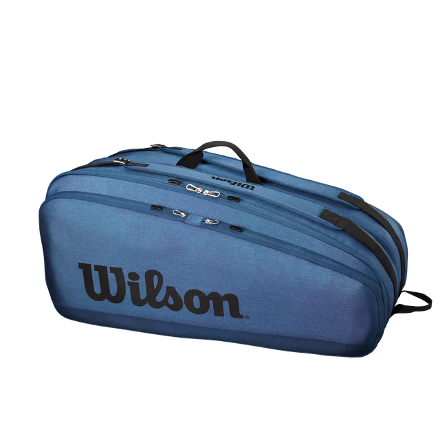 WILSON ULTRA 12 PK RACKRT BAG BLUE