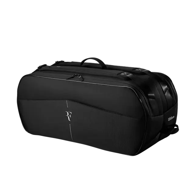 WIILSON RF TOURNOMENT RACQUET BAG 9PK BLACK