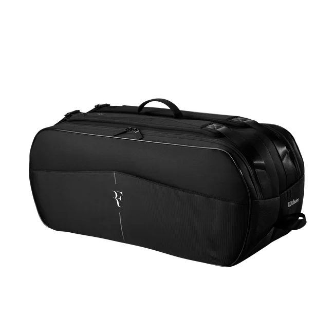 WIILSON RF TOURNOMENT RACQUET BAG 9PK BLACK