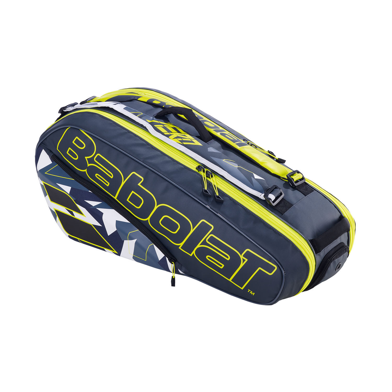 BABOLAT RH6X PURE AERO GREY YELLOW WHITE 370