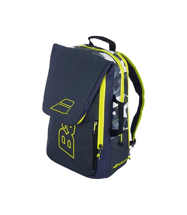 BABOLAT BACKPACK PURE AERO 370 GREY YELLOW WHITE