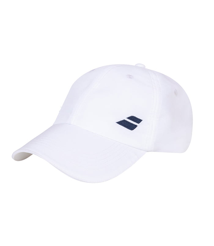 PUMA CAP WHITE BLACK LOGO