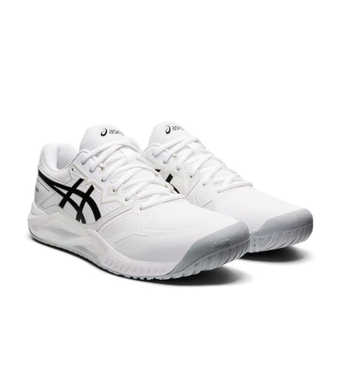 ASICS MEN GEL CHALLENGER 13 WHITE BLACK
