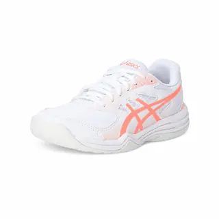 ASICS WOMEN COURT SLIDE 3 WHITE SUN CORAL