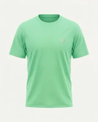 UNIPRO MEN-REGLAN KAPPA SS TSHIRTS-LIGHT GREEN