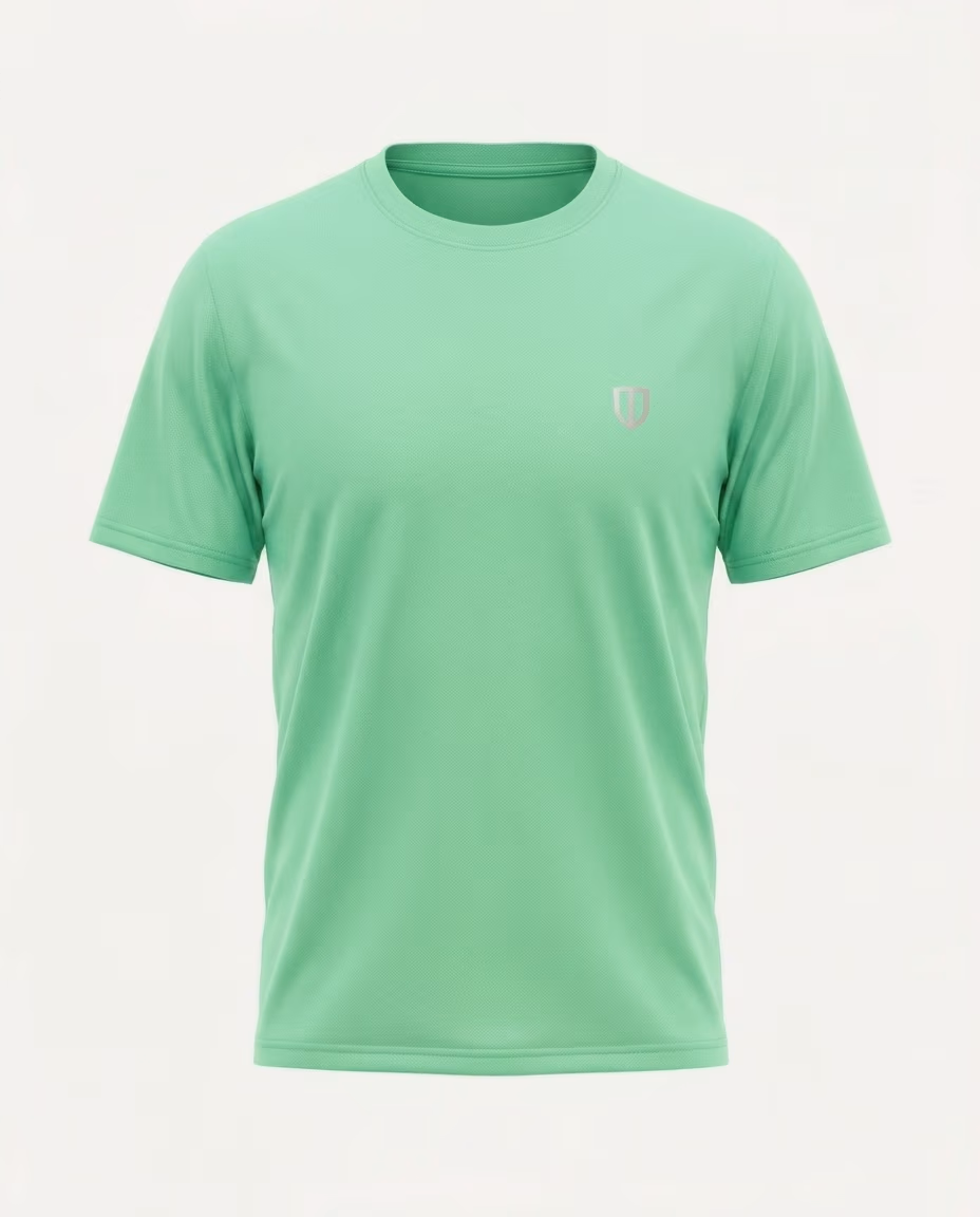 UNIPRO MEN-REGLAN KAPPA SS TSHIRTS-LIGHT GREEN