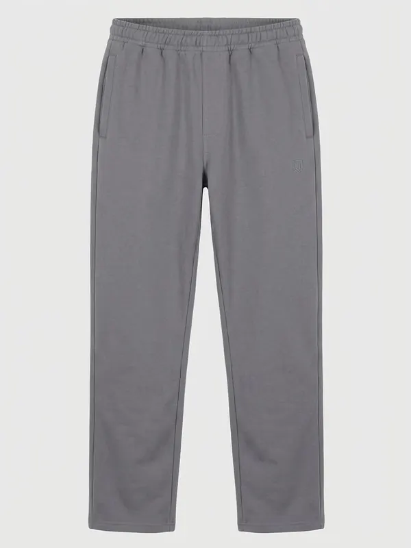 UNIPRO MEN-OPEN HEM SWEAT PANTS-ANTHRACITE