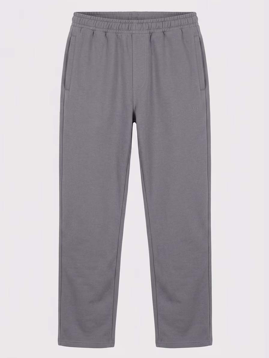 UNIPRO MEN-OPEN HEM SWEAT PANTS-ANTHRACITE