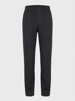 UNIPRO WOMEN-OPEN HEM SWEAT PANTS-BLACK