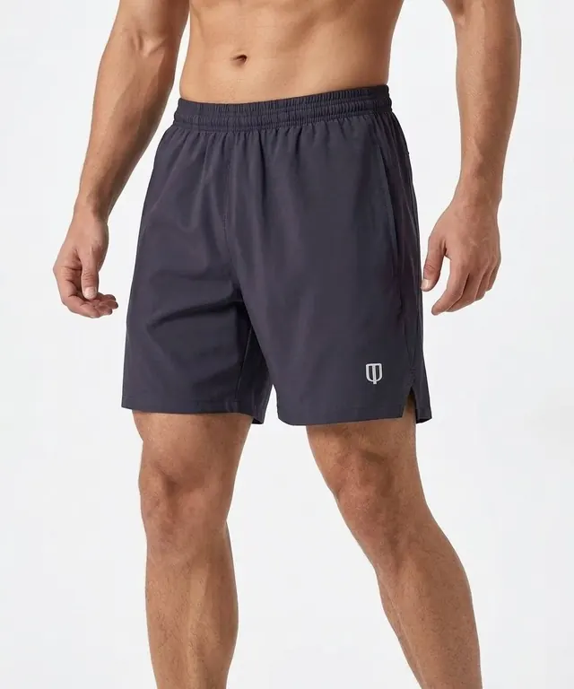 UNIPRO MEN-GOODSTOCK WOVEN SHORTS-EGGPLANT