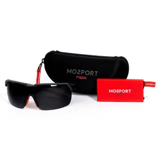 NOX MO FIGNON TEMPO BLACK RED SPORT GLASSES