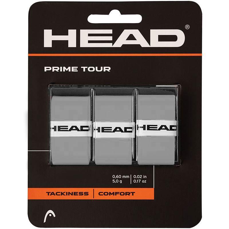 HEAD  PRIME TOUR 12 PCS PACK OVERGRIP GREY