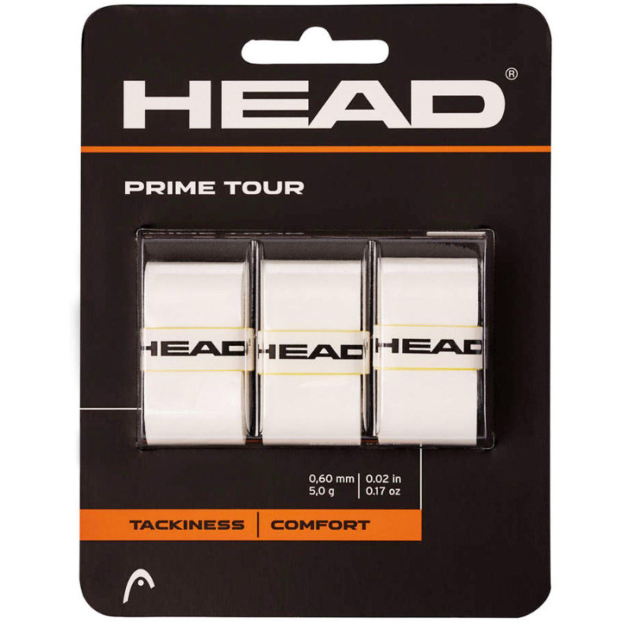 HEAD PRIME TOUR 12 PCS PACK OVERGRIP WHITE