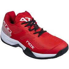 NOX AT10 FIERY RED BLACK SHOES