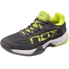 NOX CALZADO AT10 LUX GRIS AMARILLO FLUOR SHOES
