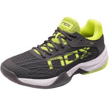 NOX CALZADO AT10 LUX GRIS AMARILLO FLUOR SHOES