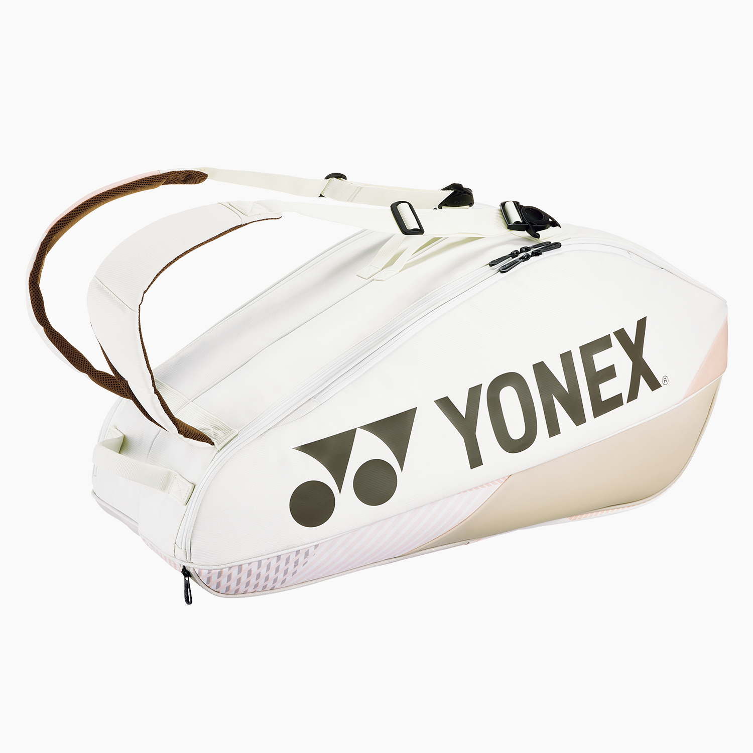 YONEX PRO RACQUET BAG 6PCS SAND BEIGE 2025
