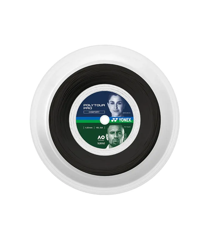 YONEX POLYTOUR SPIN 1.25 MM BLACK