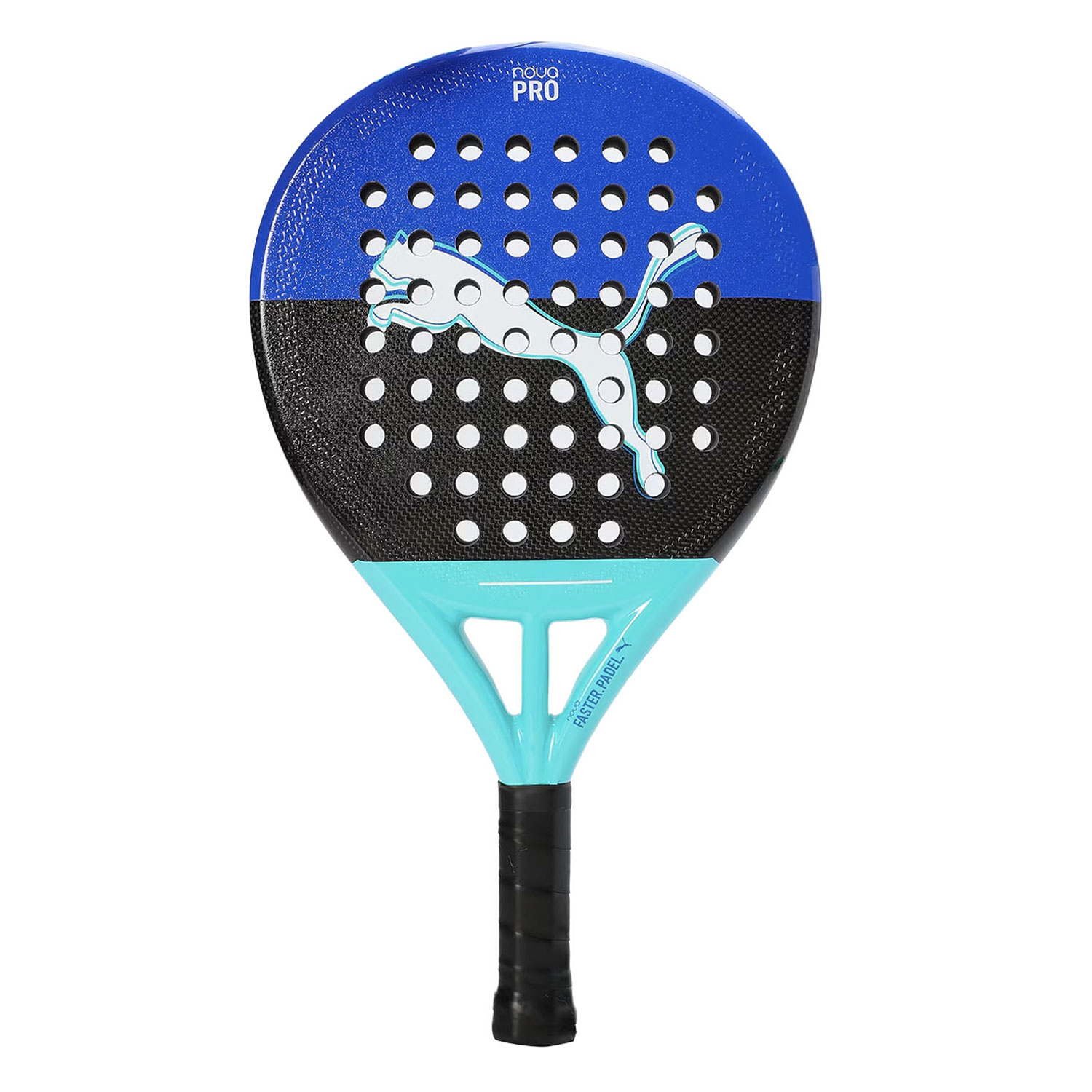 راکت پدل متنوع PADEL RACKET BLACK BLUE WHITE