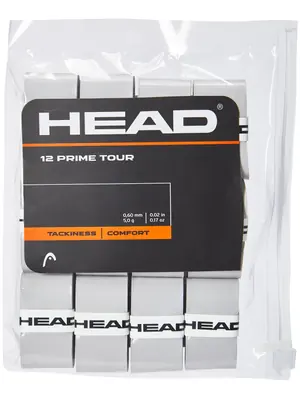 HEAD  PRIME TOUR 12 PCS PACK OVERGRIP GREY