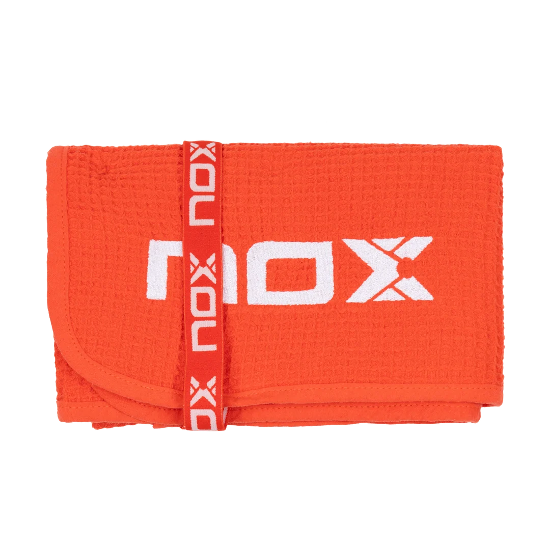 NOX TOALLA ALGODON 50*90  WHITE RED TOWEL