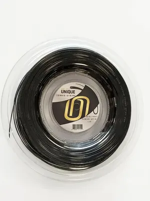 UNIQUE TENNIS STRING POWER SPIN 1.25 BLACK