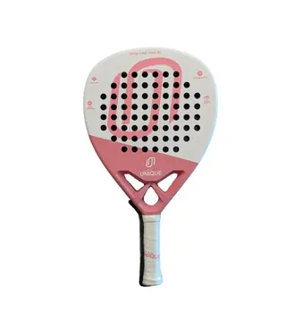 UNIQUE PADELPACKED  RACKET WHITE PINLK