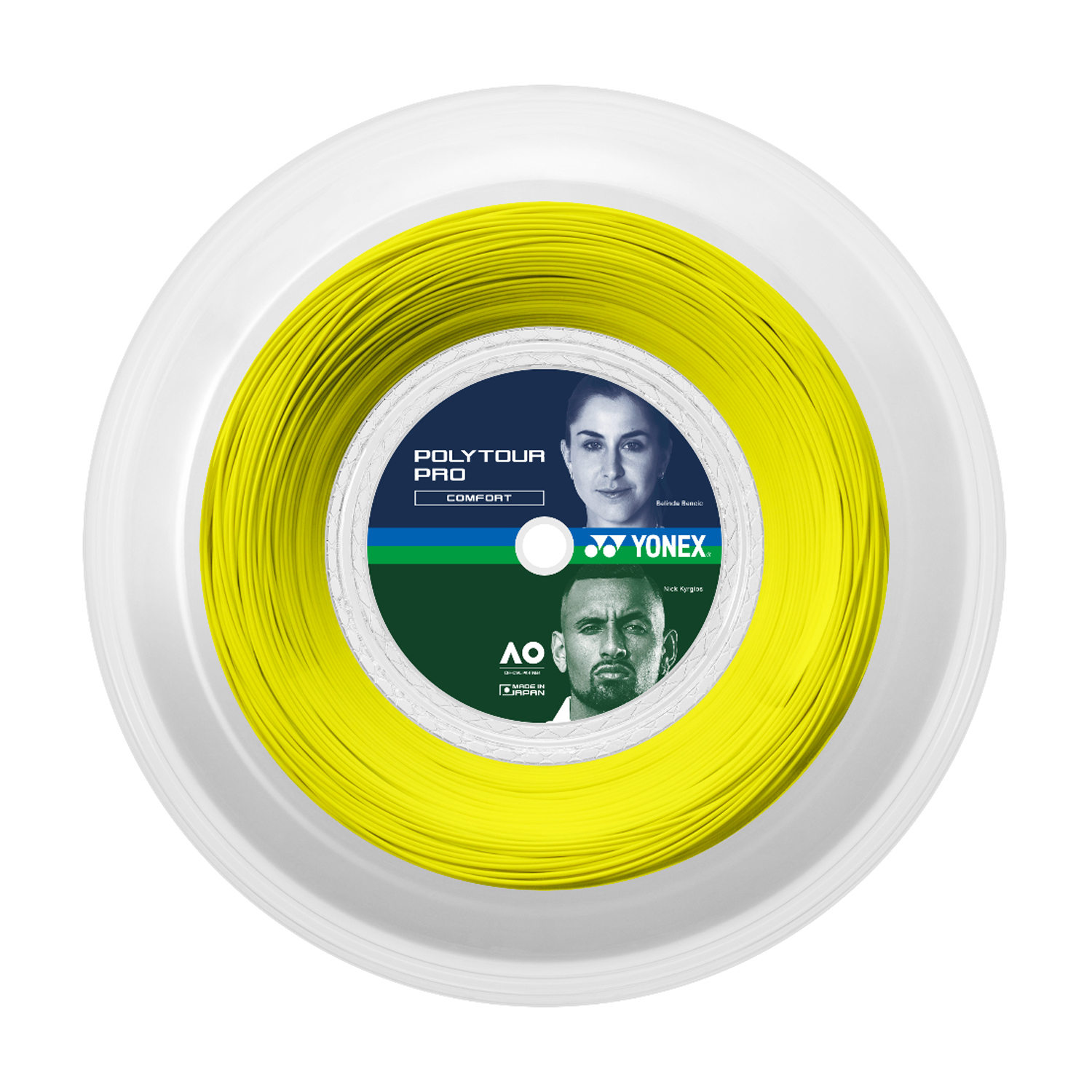 YONEX STIRING POLYTOUR PRO 1.25 MM FLASH YELLOW
