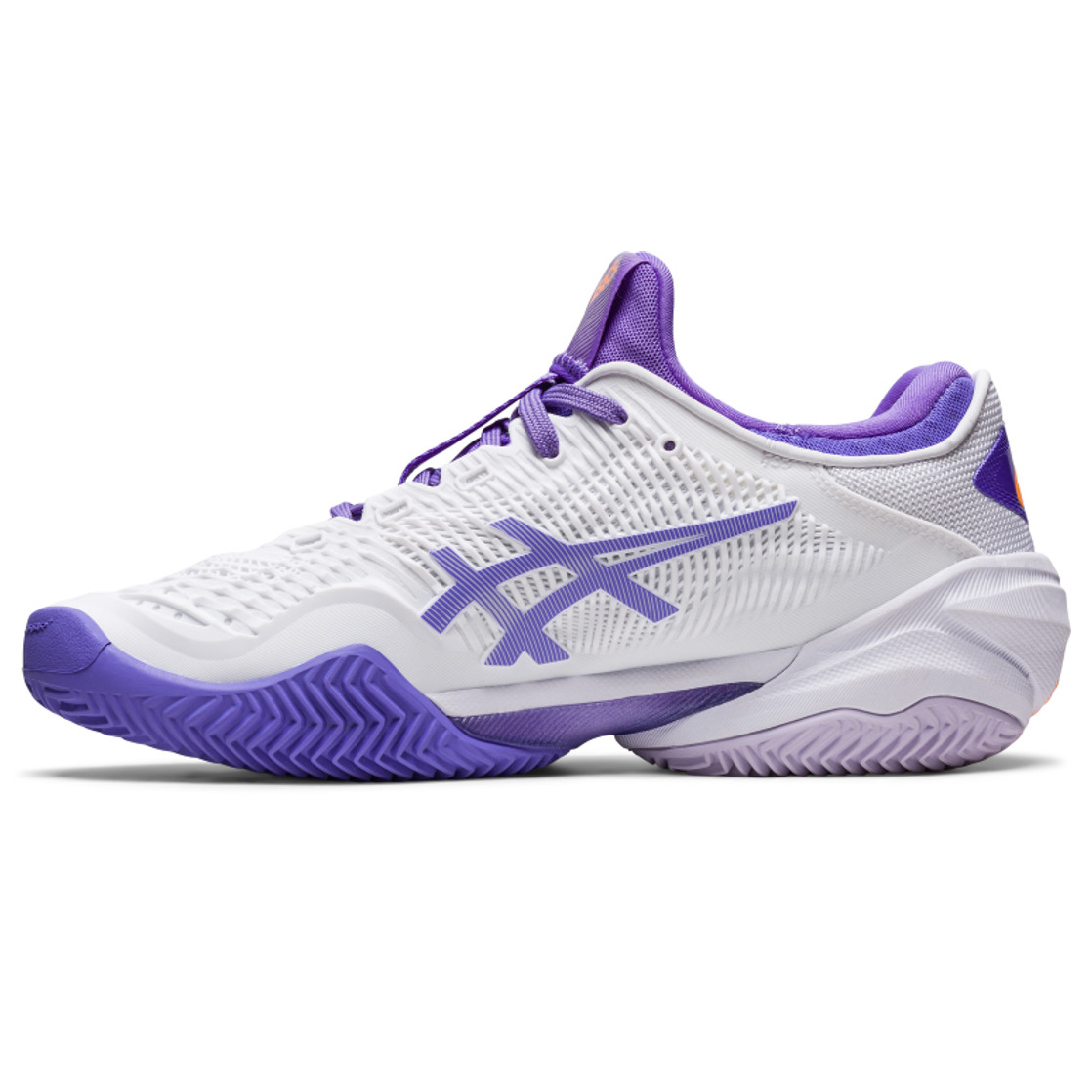ASICS COURT FF 3 CLAY WOMEN WHITE SUN CORAL