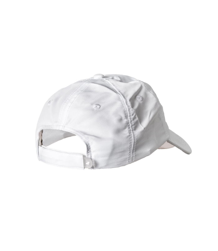 PUMA CAP WHITE BLACK LOGO