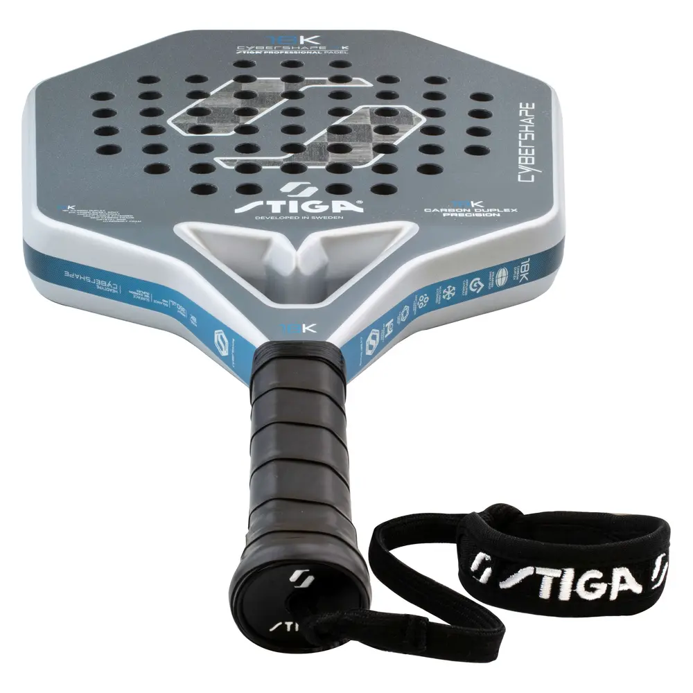 STIGA PADEL RACKET 18K 2 CYBERSHAPE