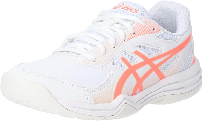 ASICS WOMEN COURT SLIDE 3 WHITE SUN CORAL