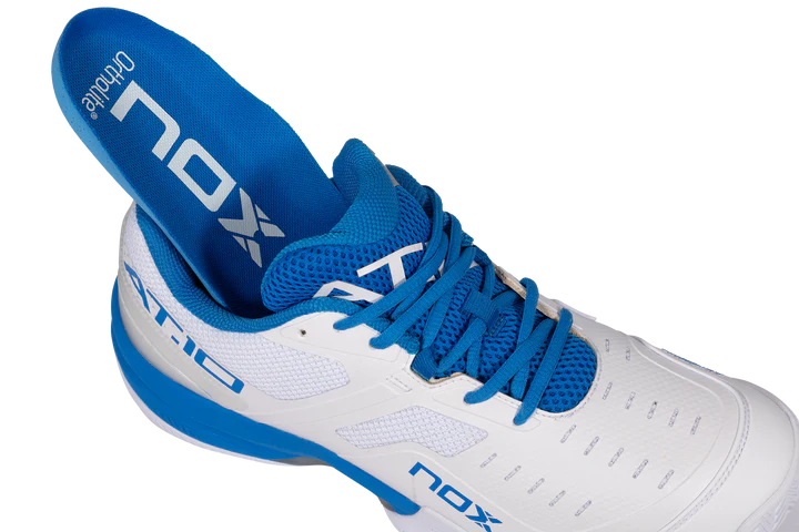 NOX CALZADO NOX AT10 WHITE/SEA NAVY