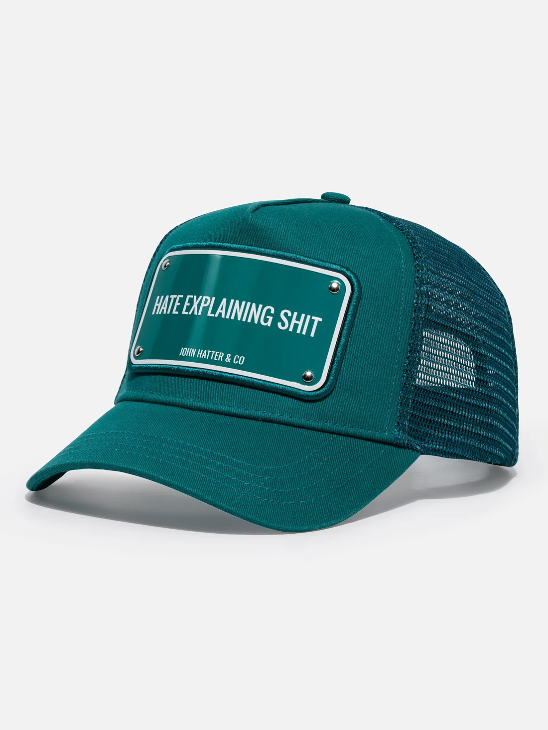 JOHN HATTER CAP HATE EXPLAINING SHIT