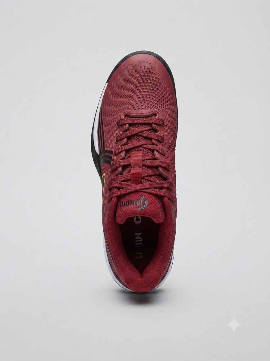 UNIQE SHOES PRO UN 1 RED BLACK WHITE